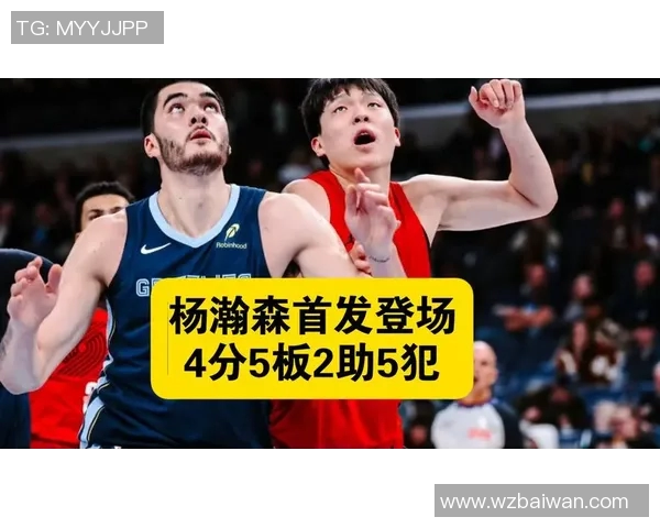 开拓者客场不敌灰熊 杨瀚森首发出场